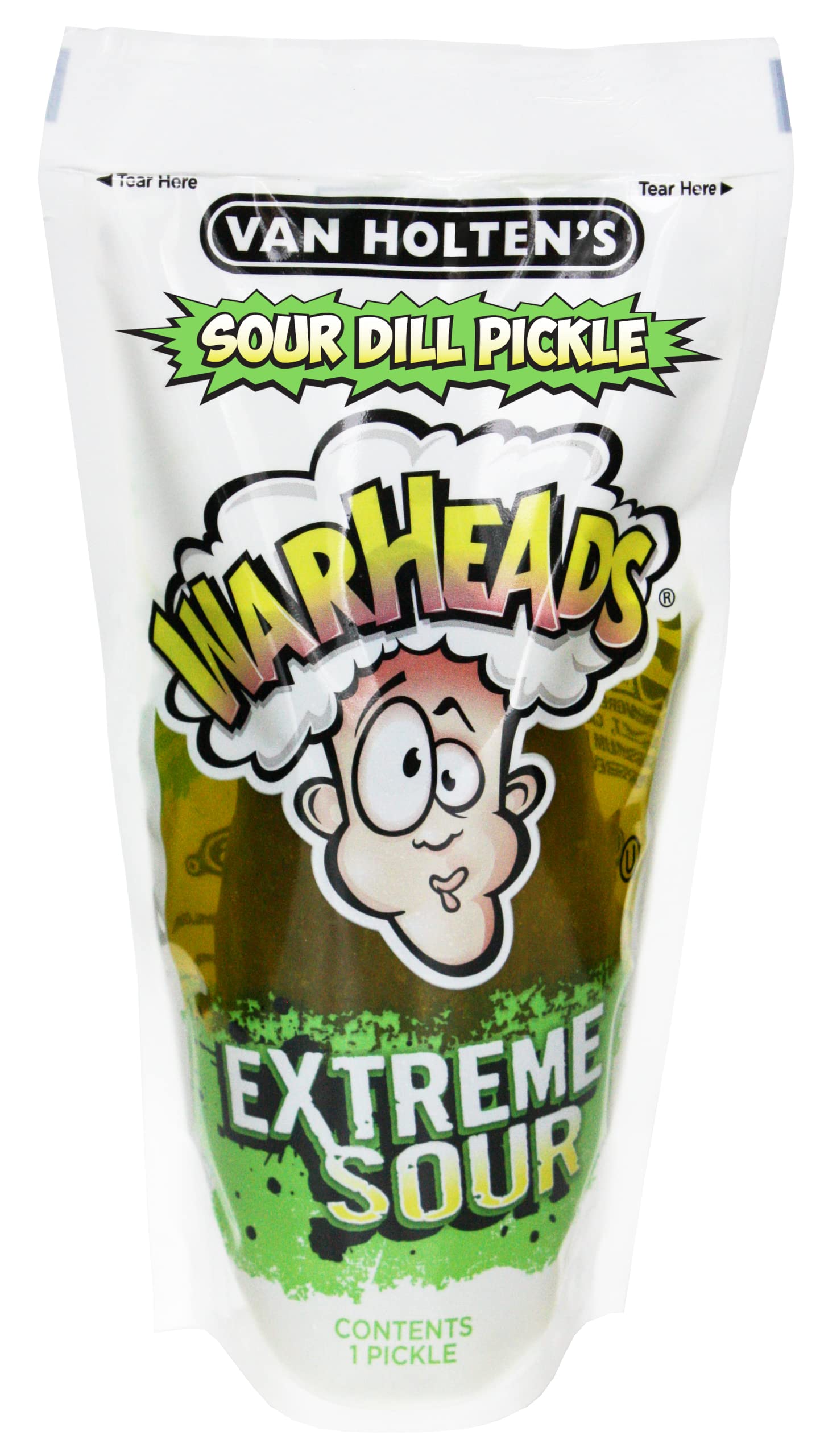 Warheads Extreme Sour Dill Pickle