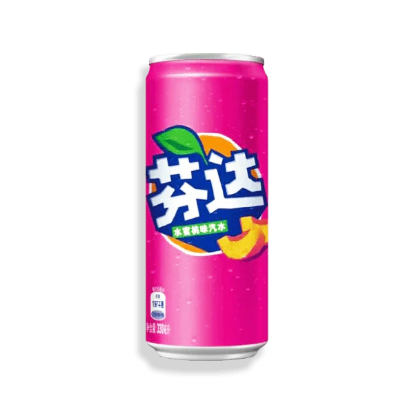 Fanta White Peach Can (China)