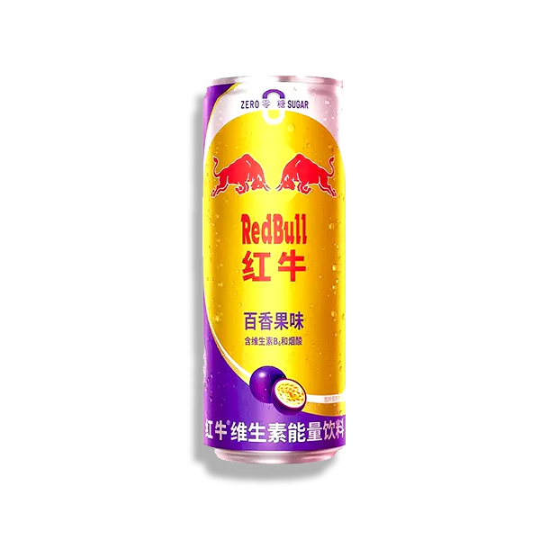 Redbull Passionfruit [Zero Sugar] (China)