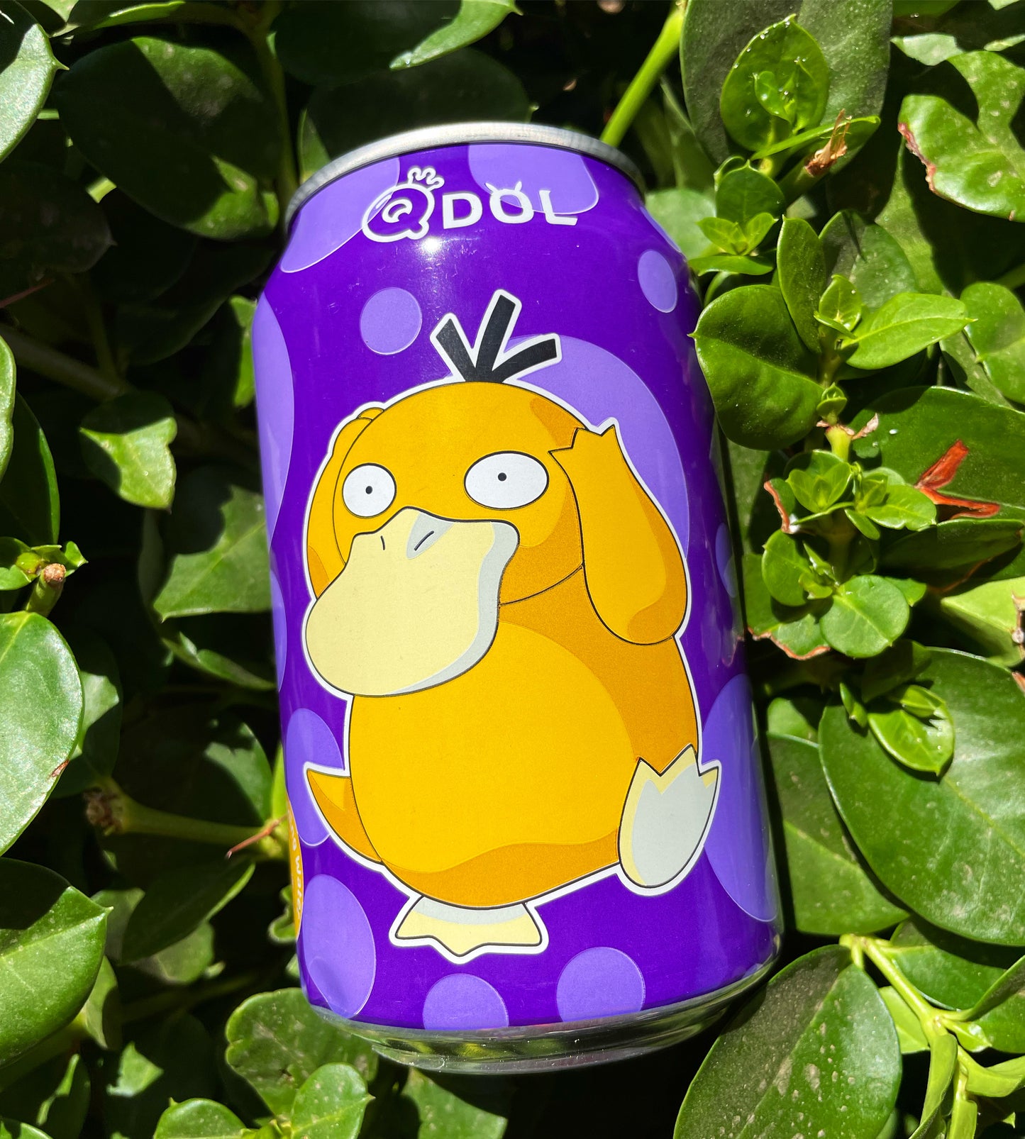 QDOL Psyduck Grape Sparkling Water (Taiwan)