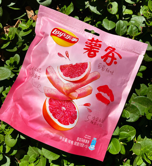 Lay’s Pink Grapefruit Fries (China)