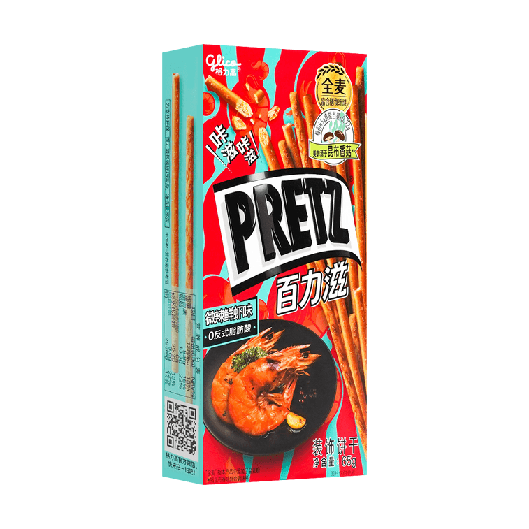 Pretz Spicy Shrimp Flavor (China)