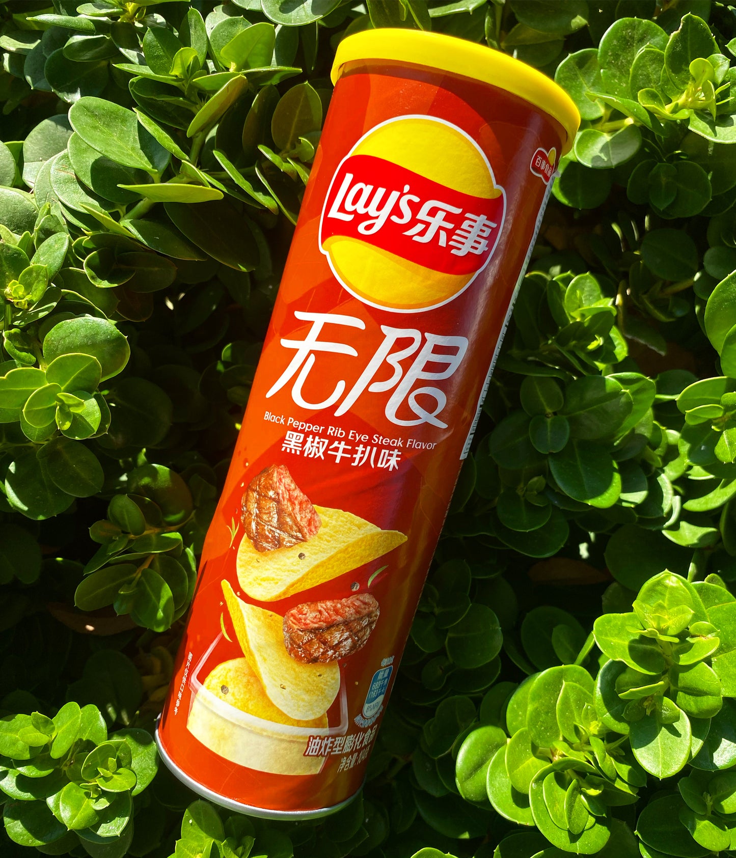 Lays Black Pepper Rib Eye Steak Flavor (China)