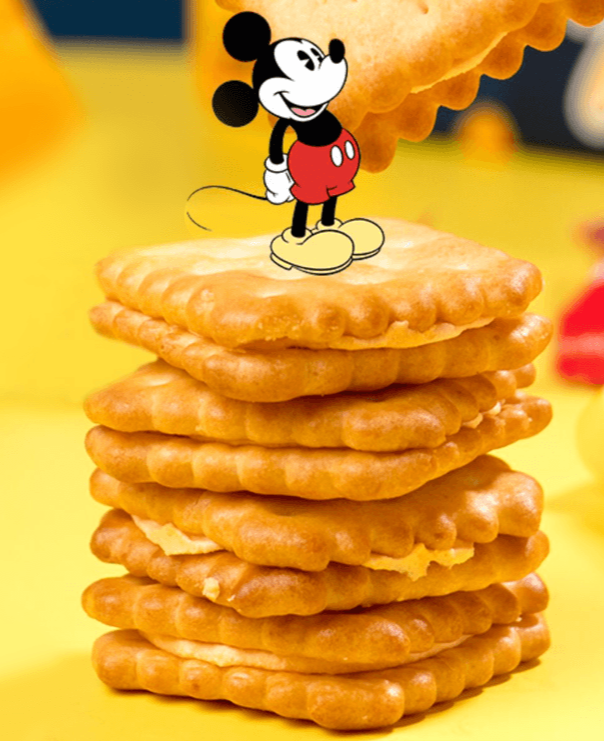 Mickey Mouse Tiramisu Cookies (China)