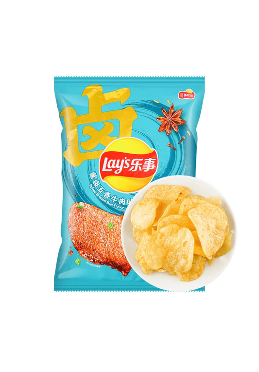 Lays Spiced Braised Beef (China)