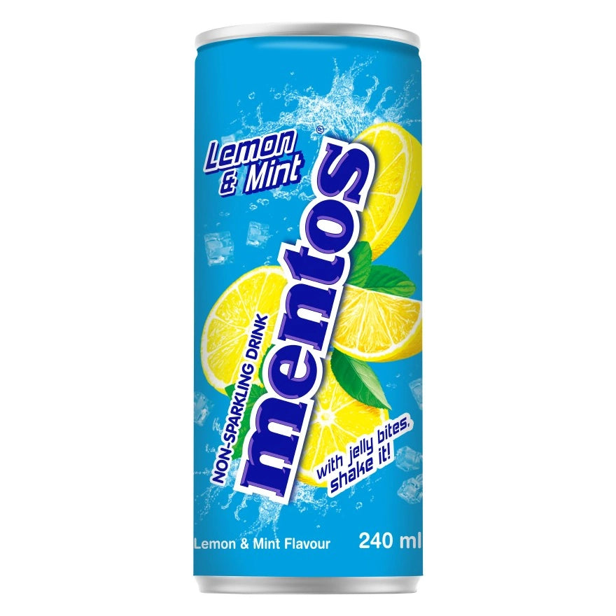 Mentos Lemon & Mint Drink w/ Jelly Bites (South Korea)
