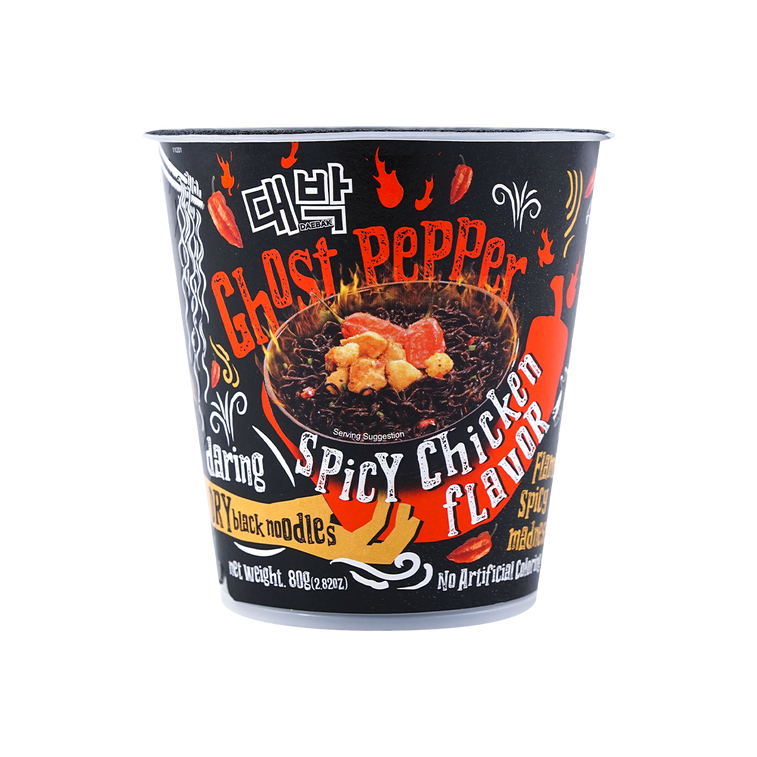 Daebak Ghost Pepper Spicy Chicken Ramen [Extremely Spicy] (Korea)