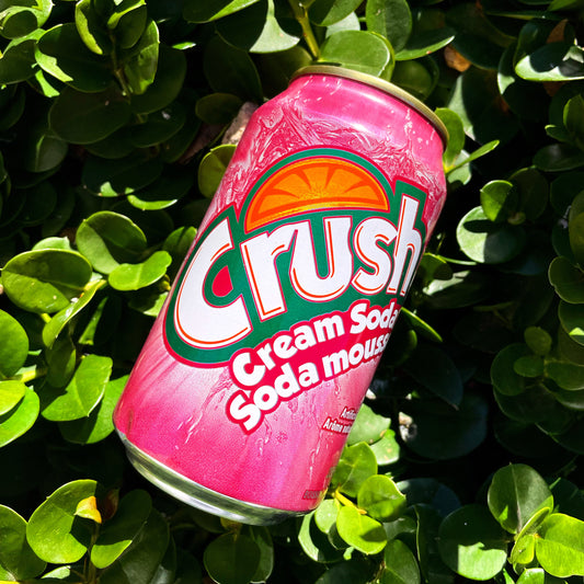 Crush Cream Soda Cans (Canada)